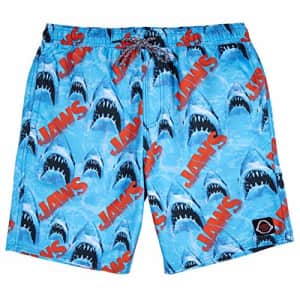 NEFF Men's Jaws Shark Hot Tub Swim Surf Shorts, Ocean, S for $43 NEFF Men's Jaws Shark Hot Tub Swim Surf Shorts, Ocean, S for $43
