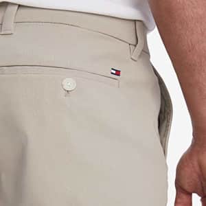 Tommy Hilfiger Men's Sport Tech Chino Shorts, Stone, 35 for $42 Tommy Hilfiger Men's Sport Tech Chino Shorts, Stone, 35 for $42