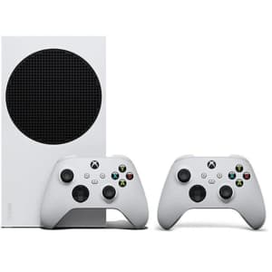 Microsoft Xbox Series S 512GB SSD Console w/ Wireless Controller + Extra Xbox Wireless Controller for $290