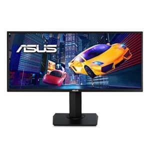 ASUS VP348QGL 34 Ultra-Wide Freesync HDR Gaming Monitor 75Hz 1440P Eye Care DisplayPort HDMI,Black for $408