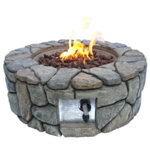 Teamson 28" 40,000-BTU Propane Fire Pit for $231 Teamson 28" 40,000-BTU Propane Fire Pit for $231