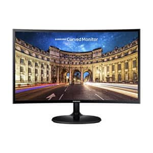 Samsung 27-inch Business 390 Series C27F390FHN Curved Screen LED-Lit Monitor (Renewed) for $100