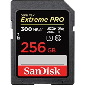 SanDisk 256GB Extreme PRO UHS-II SDXC Memory Card for $241