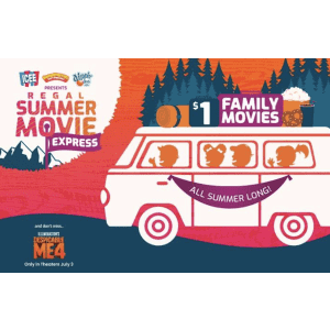 Regal Cinemas Summer Break at Regal Entertainment Group: for $1 Family Movies