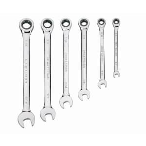 Craftsman 6-Piece Inch Ratcheting Combination Wrench Set for $14 Craftsman 6-Piece Inch Ratcheting Combination Wrench Set for $14
