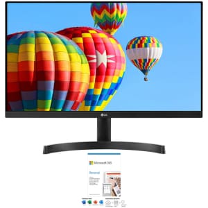 LG 24" 1080p IPS LED AMD FreeSync Monitor w/ 1-Year Microsoft 365 Personal for $149 LG 24" 1080p IPS LED AMD FreeSync Monitor w/ 1-Year Microsoft 365 Personal for $149
