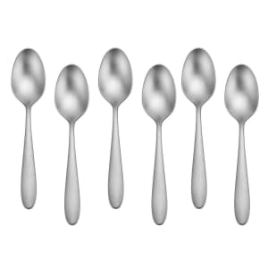 Oneida Vale Stainless Steel Teaspoon 6-Pack for $4