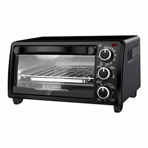 Black + Decker Black+Decker TO1313B Toaster Oven, 4-Slice for $77