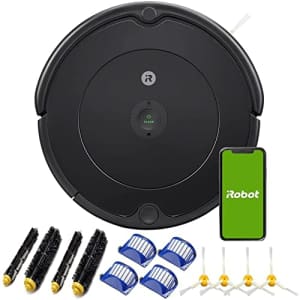 iRobot R694020 Roomba 694 WiFi-Connected Robot Vacuum for Carpets and Hard Floors Bundle with for $228