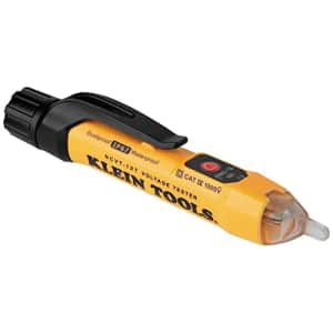 Klein Tools NCVT1XT Voltage Tester, Non-Contact Voltage Detector Pen, 70V to 1000V AC, Durable IP67 for $20