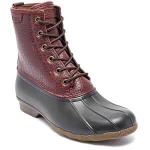 Sperry Men's Top-Sider Saltwater Duck Boots for $36