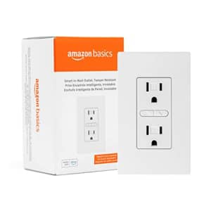 Amazon Basics Smart In-Wall Outlet for $17 Amazon Basics Smart In-Wall Outlet for $17