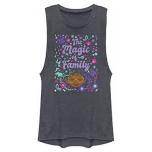 Disney Junior's Magic Muscle T-Shirt, Denim Blue Heather, Medium for $18