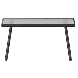 Room Essentials Glass Patio Coffee Table for $30