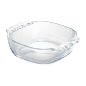 HARIO HTZ-40-BK BUONO Kitchen Toaster Plate, Made in Japan, 13.5 fl oz (400 ml), Clear for $22