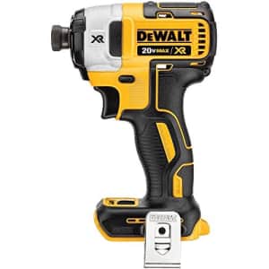 DEWALT DCF887BR 20V MAX XR 1/4in 3-Speed Cordless Impact Driver TOOL ONLY (Renewed) for $97