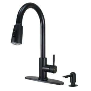BH&G Elmont Pull Down Kitchen Faucet w/ Soap Dispenser for $49