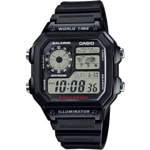 Casio Men's Analog Digital Multi-Function Watch for $20
