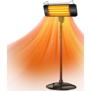 Balko 1,500W Electric Infrared Patio Heater for $55 Balko 1,500W Electric Infrared Patio Heater for $55