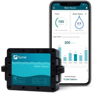 Flume Smart Water Monitor for $129 Flume Smart Water Monitor for $129