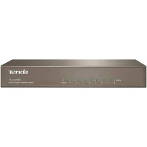 Tenda TEG1008D 8-Port Gigabit Ethernet Switch, Desktop Network Splitter, Sturdy Metal, Unmanaged, for $18