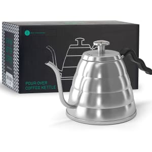 Coffee Gator 34-oz. Gooseneck Kettle with Thermometer for $19