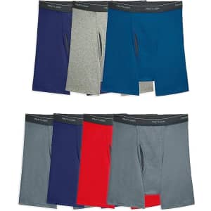 Fruit of the Loom Men's Coolzone Boxer Brief 7-Pack for $20