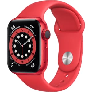 Apple Watch Series 6 44mm GPS + Cellular Smartwatch for $195