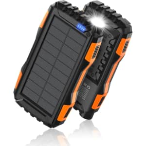 42,800mAh Solar Power Bank for $30