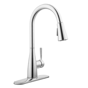 Glacier Bay Sadira Single-Handle Pull-Down Sprayer Kitchen Faucet for $42 Glacier Bay Sadira Single-Handle Pull-Down Sprayer Kitchen Faucet for $42
