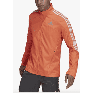 adidas Men's Marathon Jacket 3-Stripes Jacket for $17 adidas Men's Marathon Jacket 3-Stripes Jacket for $17