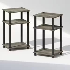 Furinno Just French Nightstand Pair for $23
