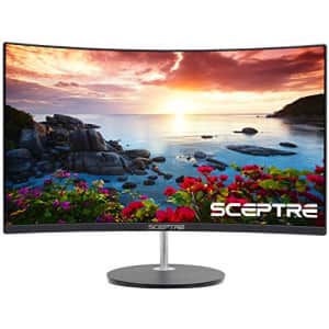 Sceptre 27" Curved LED Monitor for $100
