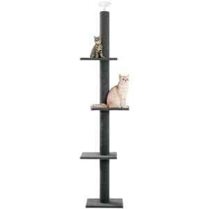 Pawz Road 90-107" Floor to Ceiling Cat Tree Tower for $34