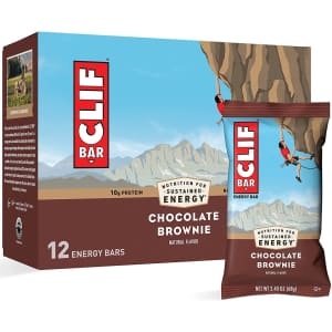 Clif Bar 2.4-oz. Protein Energy Bars 12-Pack for $15