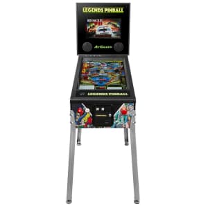AtGames Legends 22-in-1 WiFi Digital Pinball Machine. That's the best deal we could find for the pinball machine by $270 – plus, you're saving an extra $40 on the 2-month ArcadeNet subscription.