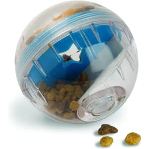 Pet Zone IQ Dog Treat Dispenser Toy Ball for $5