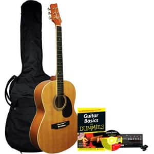 Kona Learn to Play Acoustic Guitar Starter Pack For Dummies for $65 Kona Learn to Play Acoustic Guitar Starter Pack For Dummies for $65