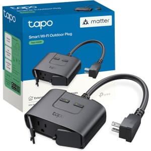 TP-Link Tapo Matter Outdoor Smart Plug for $22