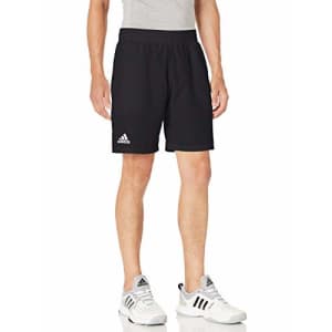 adidas Men's Tennis Club 9-Inch Shorts, Black/White, X-Small for $18 adidas Men's Tennis Club 9-Inch Shorts, Black/White, X-Small for $18