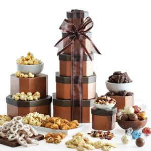 Broadway Basketeers Gourmet Chocolate Gift Basket for $26