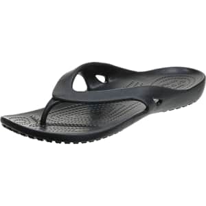 Crocs Women's Kadie II Flip Flops for $13