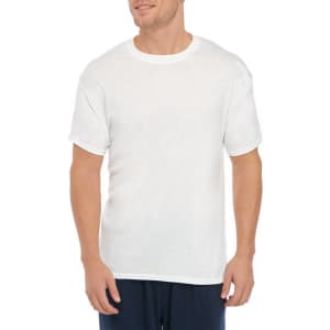 Hanes Men's Crew Neck T-Shirt. Apply coupon code " SAVEBIG" to get the best price we've ever seen, and $7 less than Target charges.