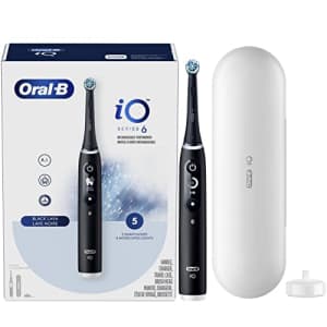 Oral-B iO Series 6 Electric Toothbrush with (1) Brush Head, Black Lava for $144