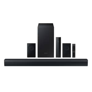 Samsung B-Series 4.1-Channel Soundbar & Rear Speakers w/ Subwoofer for $139