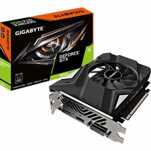 Gigabyte GeForce GTX 1650 D6 OC 4GB Graphics Card GV-N1656OC-4GD V2 for $199