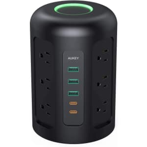 Aukey Power Strip Tower for $30 Aukey Power Strip Tower for $30
