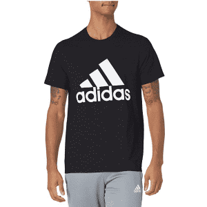 adidas Men's Basic Badge Of Sport T-Shirt for $10 adidas Men's Basic Badge Of Sport T-Shirt for $10