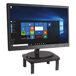 Kensington SmartFit Monitor Stand for up to 21 Screens - Black (K52785WW) for $30