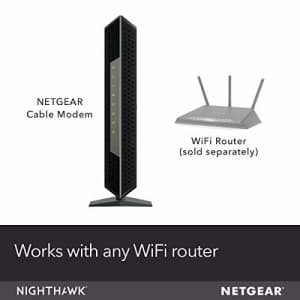 NETGEAR Nighthawk Cable Modem CM1200 - Compatible with all Cable Providers including Xfinity by for $208